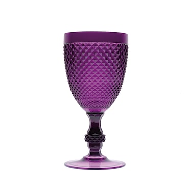 Excelsa set de 6 copas Diamond plástico 39 cl violeta