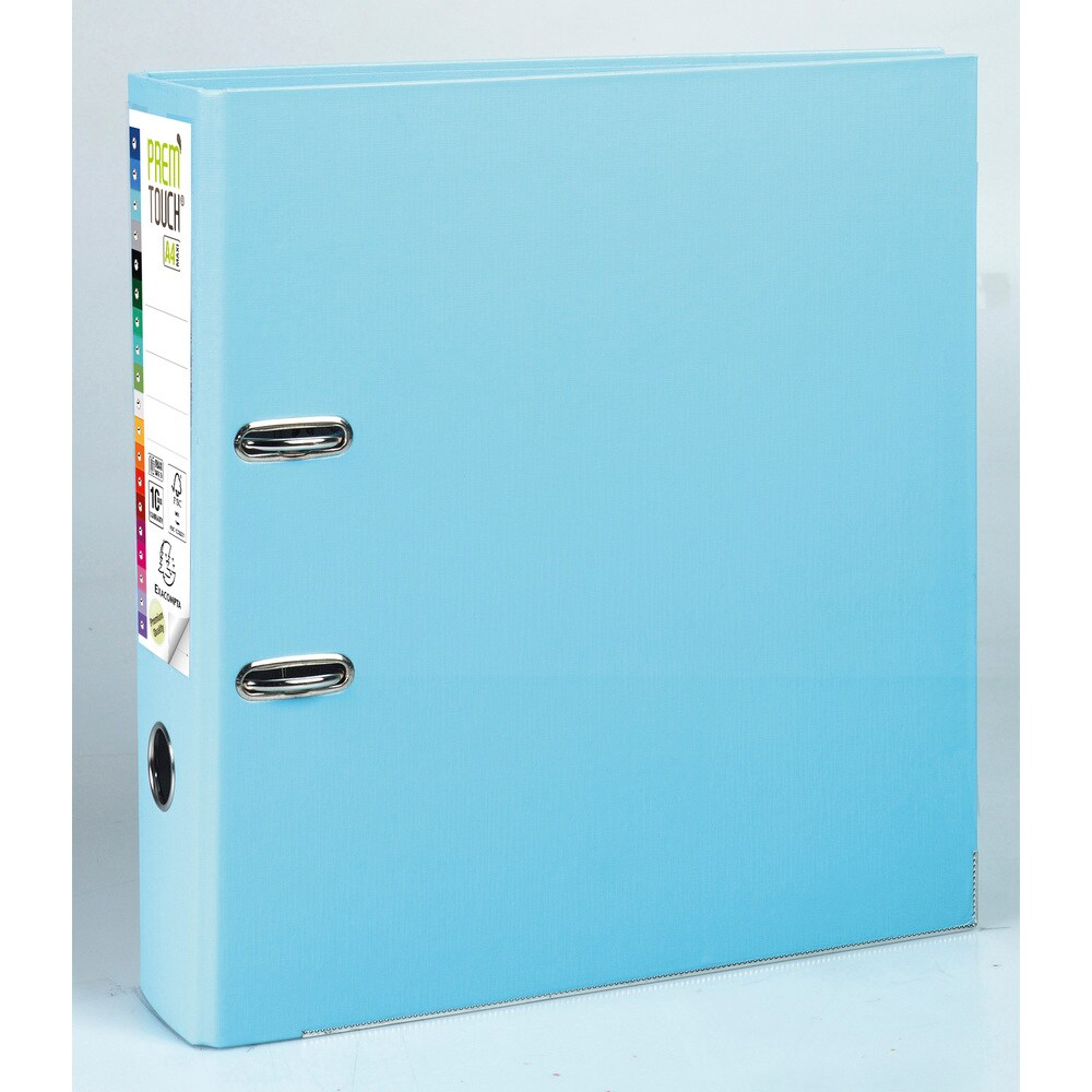 Exacompta Premium-Ordner PREM'TOUCH aus PP mit 2 Ringen, Rücken 80mm, 32x30cm für DIN A4 Überbreite