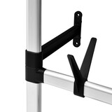thumbnail of vidaXL Teleskop-Schuhregal mit Stangen Aluminium