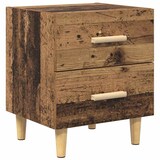 thumbnail of vidaXL Bettschrank 2 Stk.  Altholz 40 x 35 x 47,5 cm Holzwerkstoff