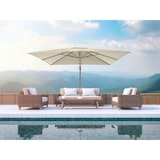 thumbnail of METRO PROFESSIONAL Vierkante parasol in hout-look, aluminium, 3 x 3 m, waterafstotend, humus