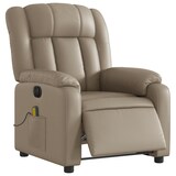 thumbnail of vidaXL Massagesessel Elektrisch Cappuccino-Braun Kunstleder