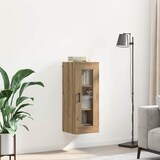thumbnail of vidaXL Wandschrank Artisan-Eiche 34,5 x 34 x 90 cm