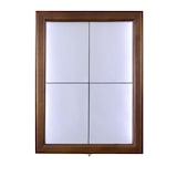 thumbnail of Securit® Présentoir porte-menu LED A4 "Classic" - Marron foncé - 4 vues