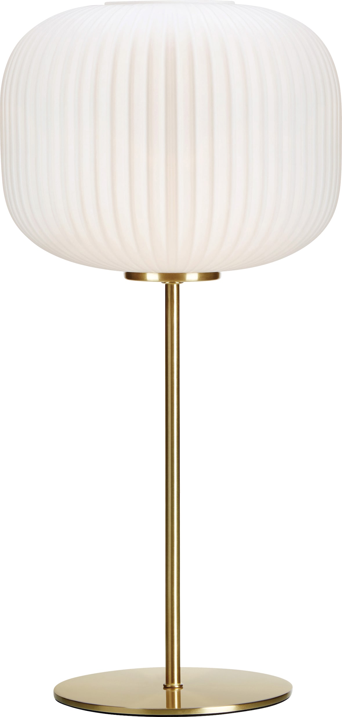 Markslöjd Sober Tischlampe 1L Messing/Weiß