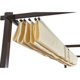 thumbnail of Pavillon Gartenzelt Gartendach Pergola Garten Terrasse Sonnenschutz 3x3 m KAIRO LIGHT beige