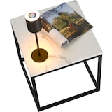 thumbnail of Marmor-Beistelltisch Alysia, quadratisch