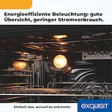 thumbnail of Exquisit Einbaubackofen EBE76-9-H-020 weiss | Energieeffizienzklasse A | 75,6 l Garraum | Einbaubackofen 60 cm