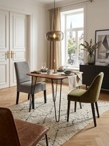 thumbnail of Massivholz Esszimmertisch, Modernes Design, abgerundete Ecken, Sheesham. 80x80x76 cm | Kadima Design
