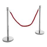 thumbnail of Cordon pour poteaux de guidage nylon tressé rouge