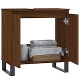 thumbnail of vidaXL Badschrank Braun Eichen-Optik 58x33x60 cm Holzwerkstoff