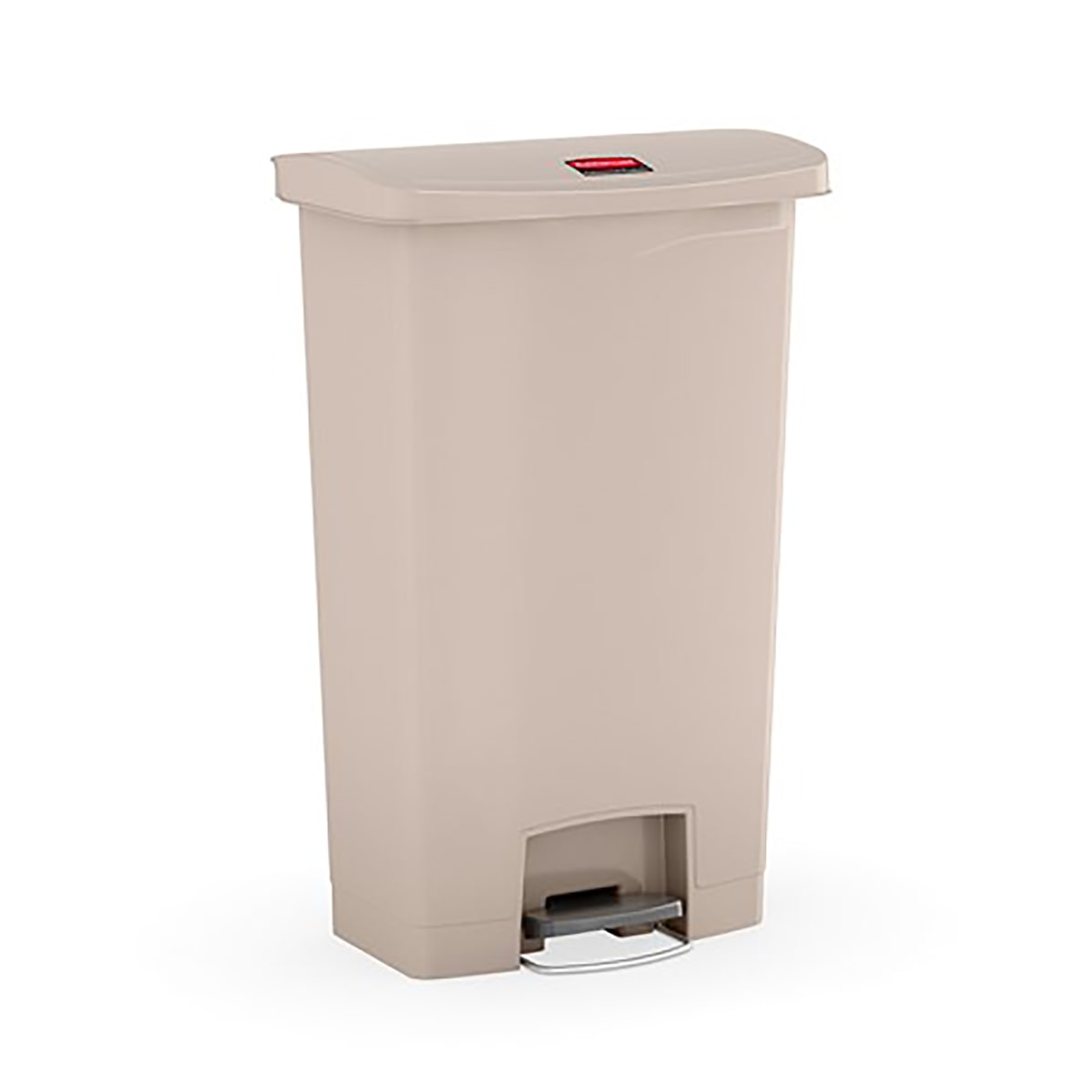 Rubbermaid Slim Jim Step On container Front Step kunststof 68 ltr - beige
