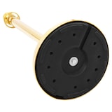 thumbnail of Abgrenzungsständer VIP 3-tlg. Edelstahl Gold | Absperrständer Absperrpfosten Kugelkopf Personenleitsystem