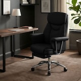 thumbnail of Bürostuhl Dahra Echtleder schwarz