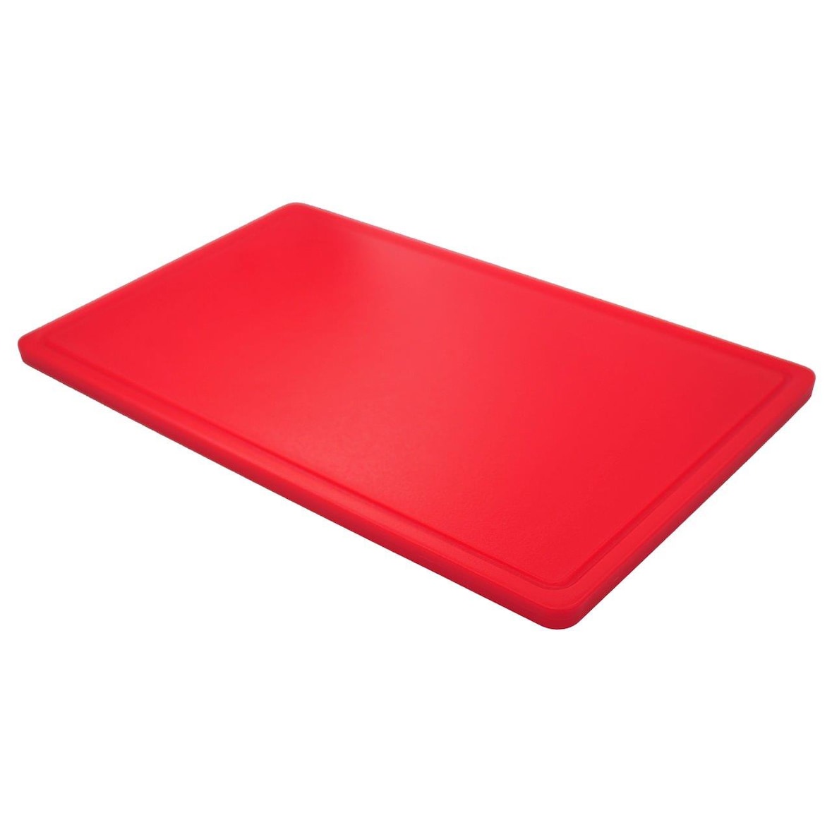 METRO PROFESSIONAL Tagliere GN 1/1, polietilene, 53 x 32.5 cm, con scanalatura raccogli-succhi, rosso
