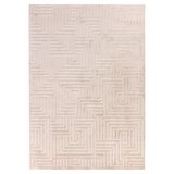 thumbnail of Carpetsale24, Kurzflor Teppich Wohnzimmer 240 x 340 cm, Beige Einfarbig Skandi-Boho Deko, 3D-Effekt, Extra Weich für Flur, Schlafzimmer und Küche