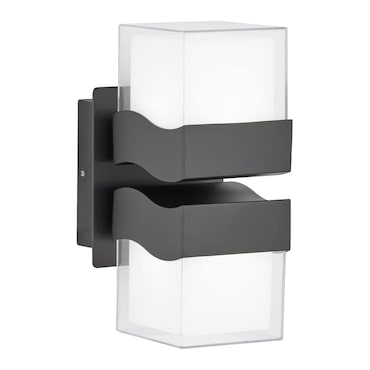 Luz exterior LED resistente às intempéries LACIE Preto Transparente LE60274
