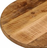 thumbnail of vidaXL Tischplatte 120x50x2,5 cm Oval Raues Massives Mangoholz