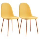 thumbnail of Pack 2 Sillas de Comedor Amarillo Lino Nuova 91x51x44cm Thinia Home