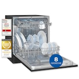 thumbnail of Exquisit Mini-Geschirrspüler, Tischspülmaschine, 55 cm breit, spülmaschine klein, ECO-Modus, GSP5508-030D schwarz