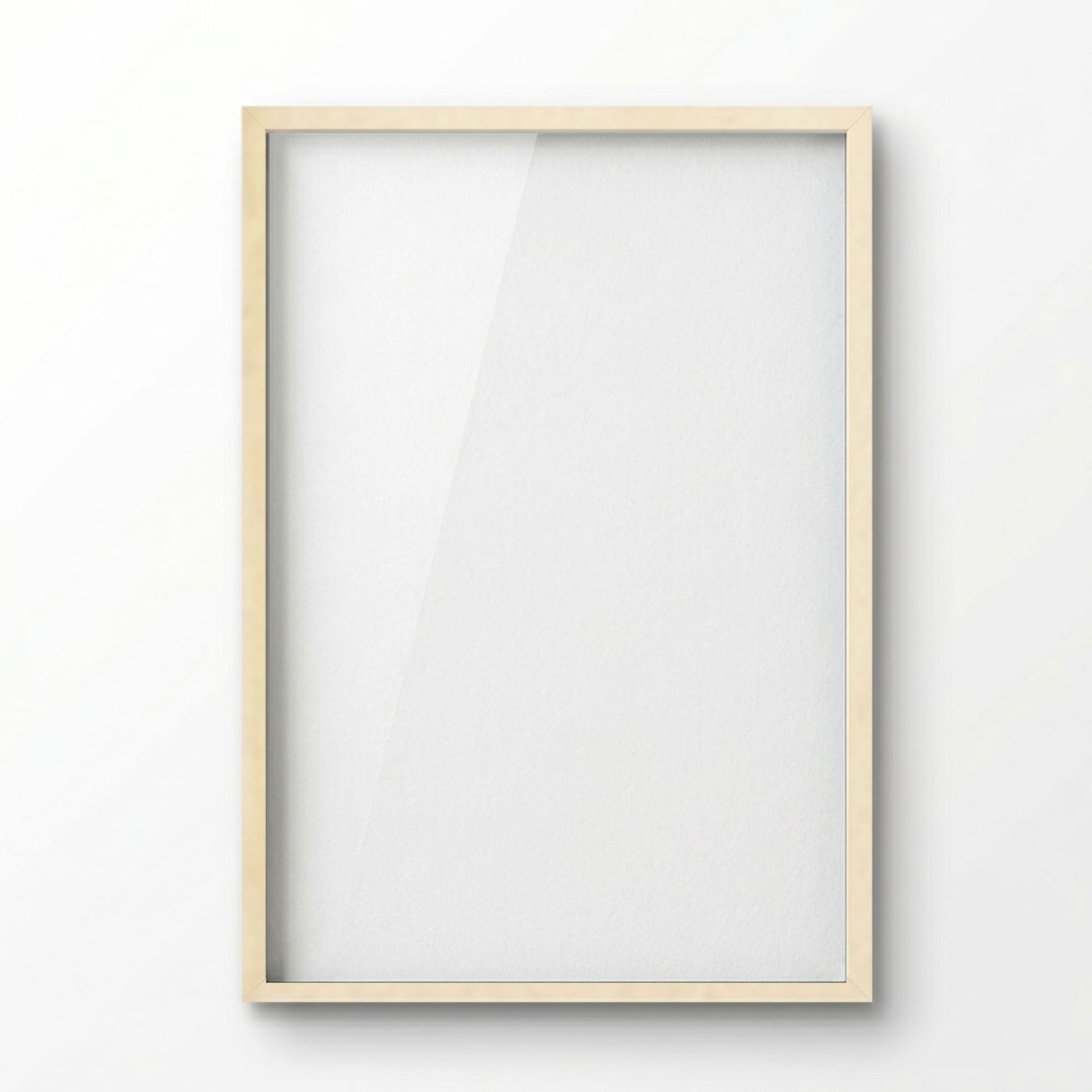 K-Möbel Cadre pour Maillot Premium en Bois Massif Naturel 60x90 cm