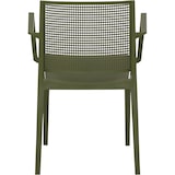 thumbnail of SIENA GARDEN Urban Lights Set 3teilig Square Sessel gastrotauglich olive mit Tisch Sola 80x80