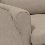 thumbnail of vidaXL Taupe Fauteuil Taupe Stof, Hout Standaard Taupe Fauteuil
