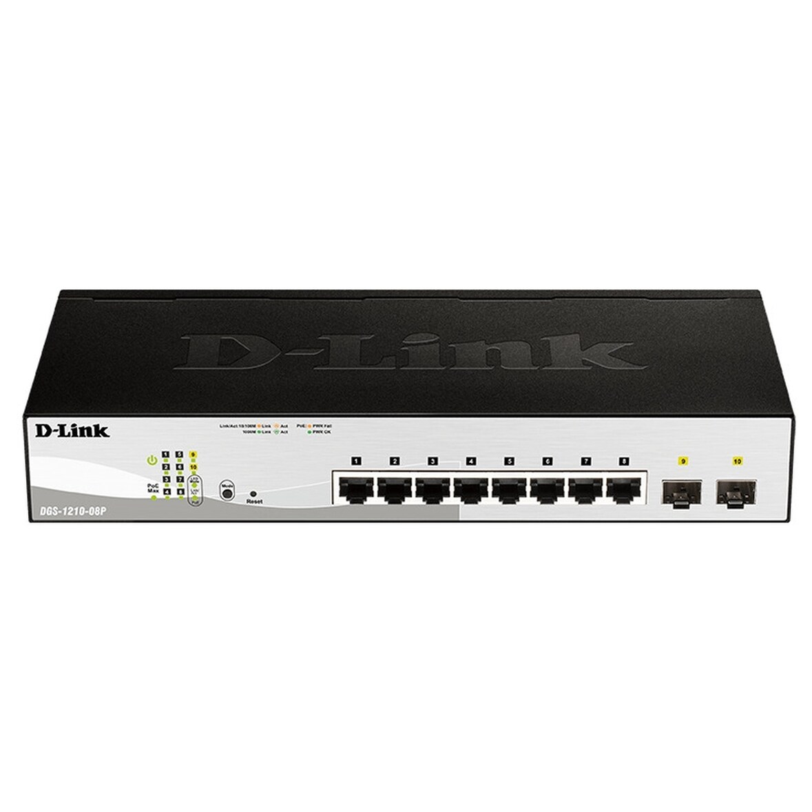 D-Link DGS-1210-08P 8-Port Layer2 PoE Smart Managed Gigabit