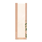 thumbnail of Garcia de Pou 250 Unités - Sachets Pain Rond Avec Fenêtre Eco 'Feel Green' 32 G/M2 14+4X48 Cm Naturel Kraft