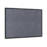 thumbnail of Bi-Office Quadro de Avisos New Generation A9 – 1065x750mm – Superfície PET Cinzenta, Moldura em Alumínio Preto