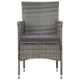 thumbnail of vidaXL 5-tlg. Garten-Lounge-Set mit Auflagen Poly Rattan Grau