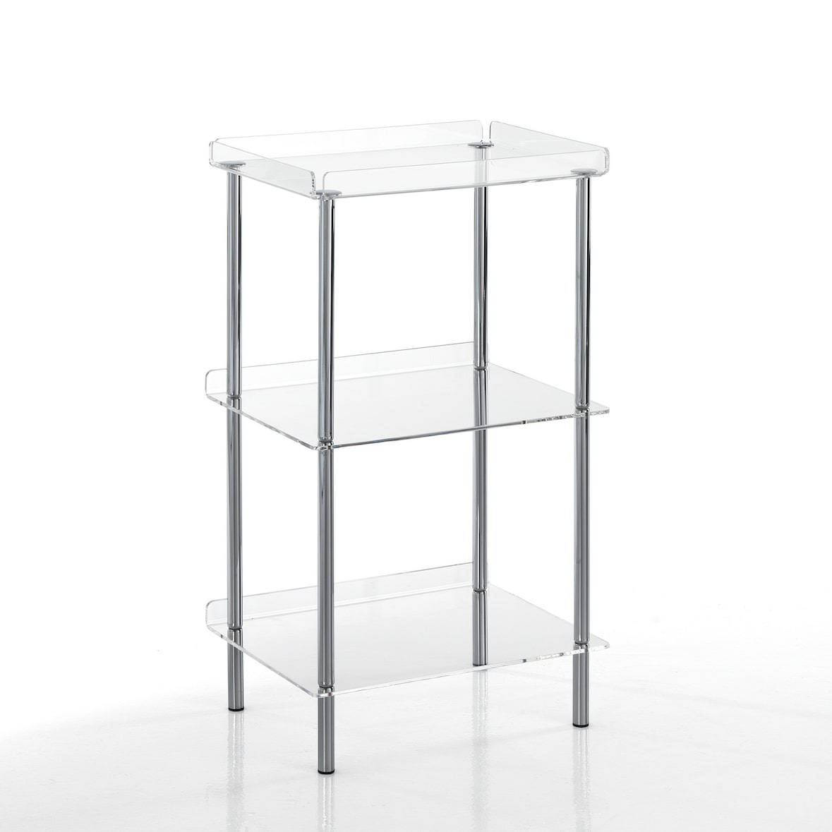 Oreste Luchetta scaffale GALAX in acrilico Trasparente H.75 x L.40 x P.30 cm