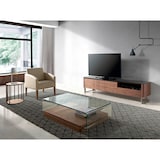 thumbnail of Angel Cerdá  Mobile TV in legno di noce e piano in vetro temperato nero 3047C