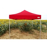 thumbnail of Faltpavillon ALU 3x4,5m - mit 3 Wänden - Weiß