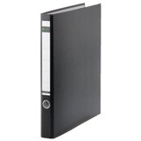 thumbnail of Leitz Ringbuch DIN A4 Graupappe, Polypropylen 2 Ringe 20 mm Schwarz