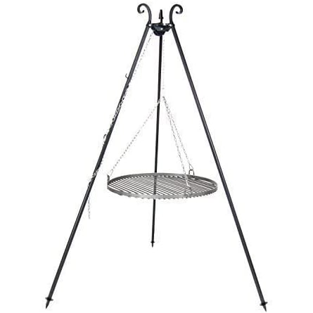 Schwenkgrill Dreibein mit 60 cm Stahl-Rost