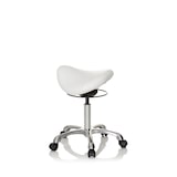 thumbnail of Sattelhocker / Sattelstuhl ORTHO SIT Kunstleder weiß hjh OFFICE
