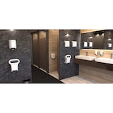 thumbnail of Händetrockner-Papierspender für Dochtrolle.