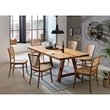 thumbnail of SIT Möbel Stuhl | Teak-Holz mit Rattan Geflecht | natur | B 44 x T 53 x H 93 cm | 02462-01 | Serie SIT&CHAIRS