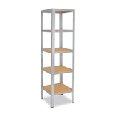 thumbnail of shelfplaza HOME 200x60x60 cm Schwerlastregal in verzinkt mit 5 Böden und 175 kg Traglast pro Boden