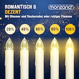 thumbnail of Deuba LED Weihnachtsbaumkerzen Kabellos 40er Set Warmweiß