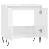 thumbnail of vidaXL Badschrank Hochglanz-Weiß 58x33x60 cm Holzwerkstoff