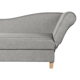 thumbnail of Max Winzer Recamiere mit Armteil rechts klappbar Selma - hellgrau