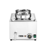 thumbnail of Set: Ranger Bain-Marie + 2 4L-Behälter mit Deckel, HENDI, 8L, 220-240V/1000W, 604x332x(H)315mm