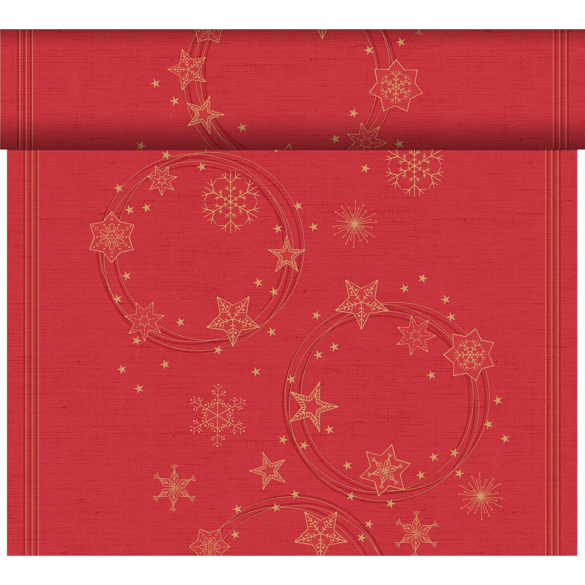 DUNI Tête-à-tête Dunicel 0.40x24m Star Shine Rouge