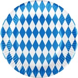 thumbnail of 10 Teller Oktoberfest Bayern mit Bio Beschichtung Pappteller