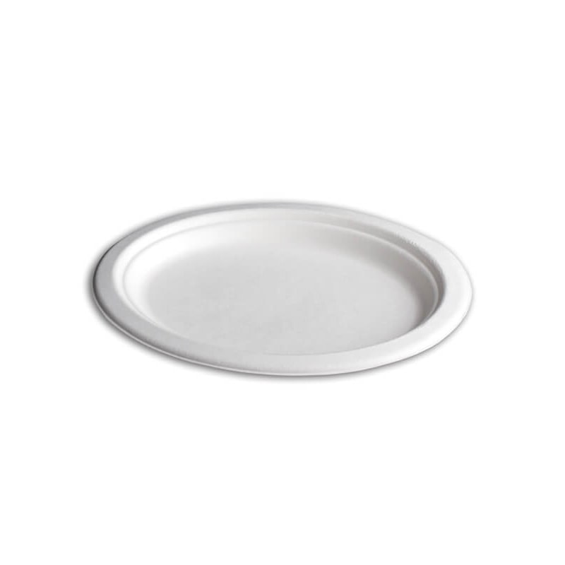 400x Teller, oval, Bagasse, 190x260mm