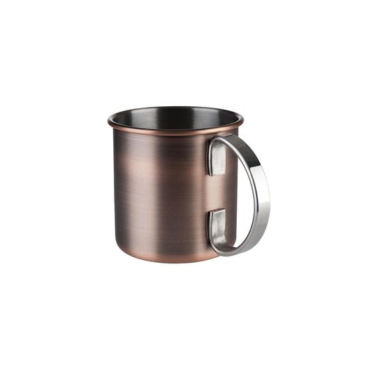 APS 93322 Mug Moscow Mule inox cuivré aspect vieilli Ø 9 cm, H 9 cm