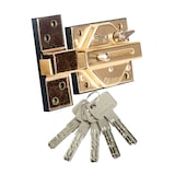 thumbnail of LINCE - Cerrojo Alta Seguridad 7930R Acabado Hierro Latonado 97930Rhl Lince