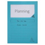thumbnail of Exacompta 50252E 16x 25er Packung Fenstermappen mit Organisationsdruck aus Karton 120g Forever, für Format DIN A4 - Hellblau